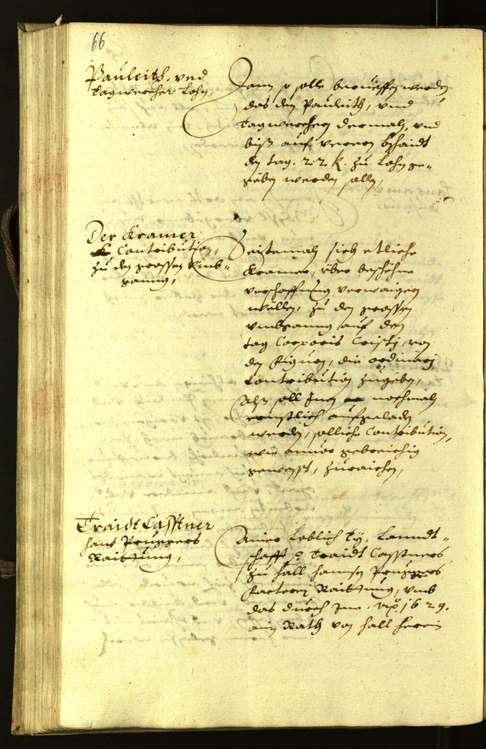 Civic Archives of Bozen-Bolzano - BOhisto Minutes of the council 1630 