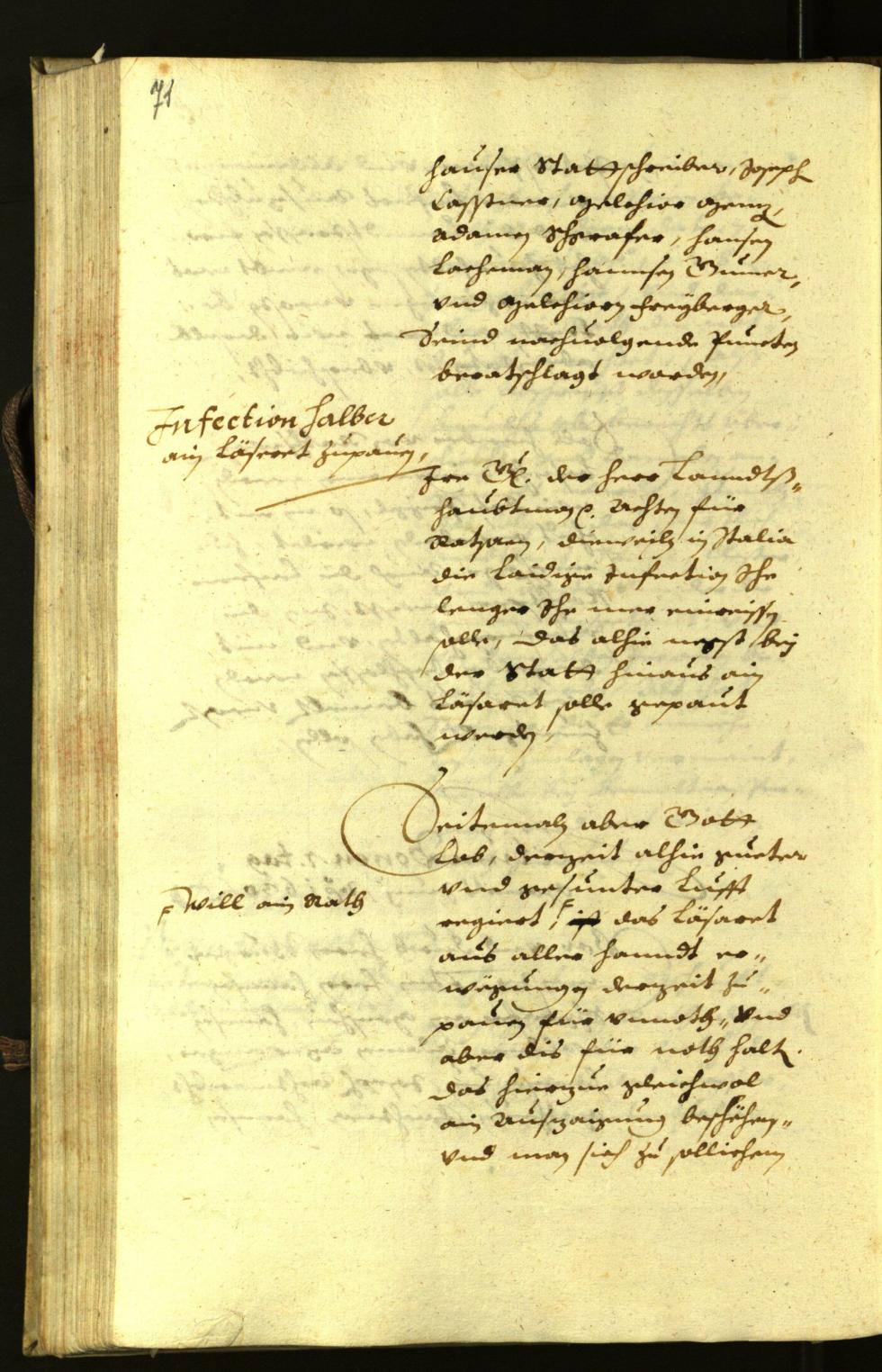 Civic Archives of Bozen-Bolzano - BOhisto Minutes of the council 1630 