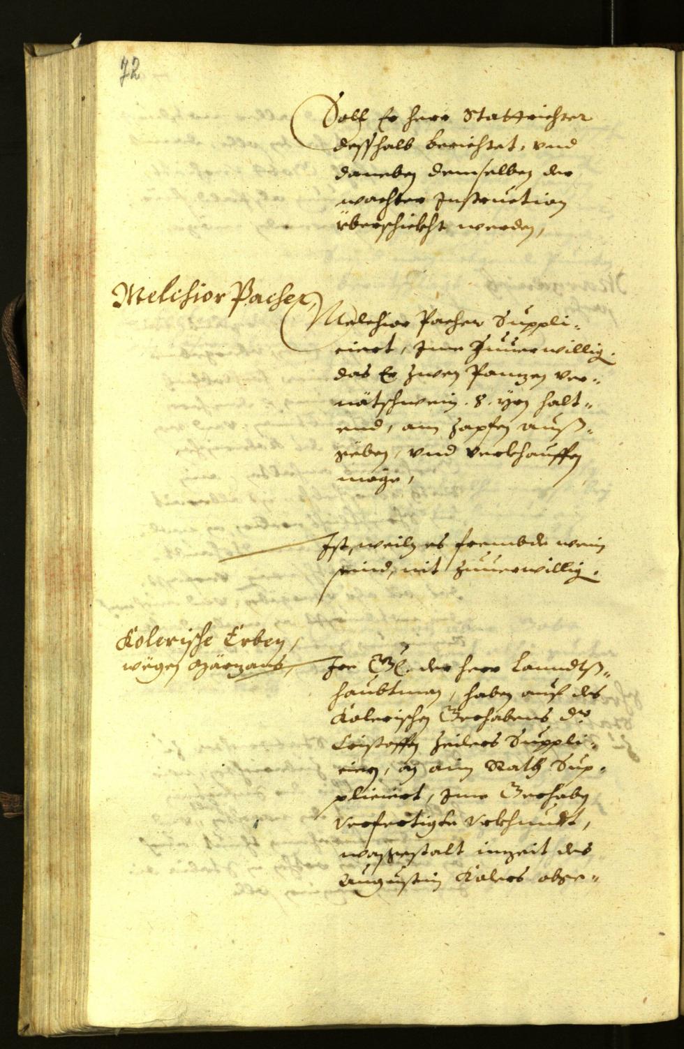 Civic Archives of Bozen-Bolzano - BOhisto Minutes of the council 1630 