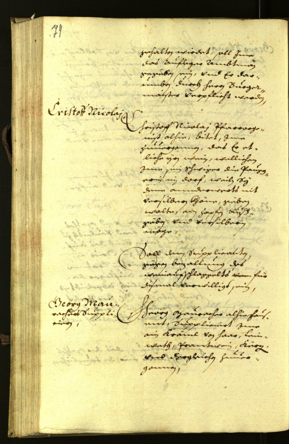 Civic Archives of Bozen-Bolzano - BOhisto Minutes of the council 1630 