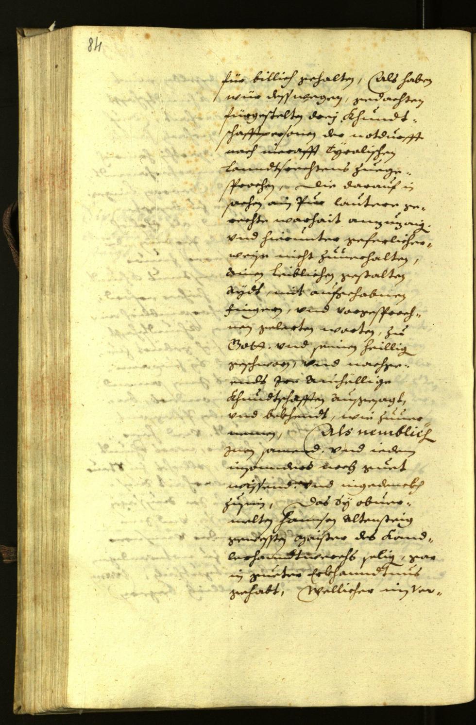 Civic Archives of Bozen-Bolzano - BOhisto Minutes of the council 1630 