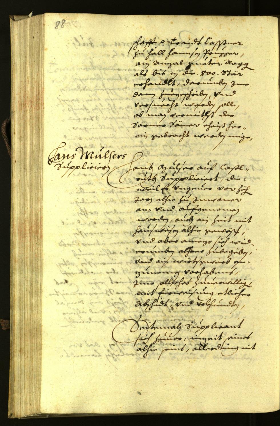 Stadtarchiv Bozen - BOhisto Ratsprotokoll 1630 