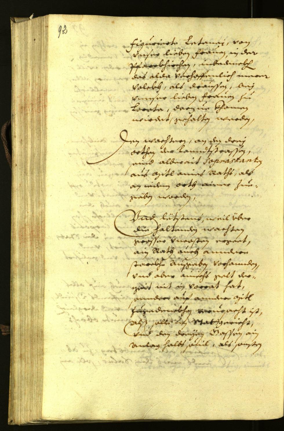 Civic Archives of Bozen-Bolzano - BOhisto Minutes of the council 1630 