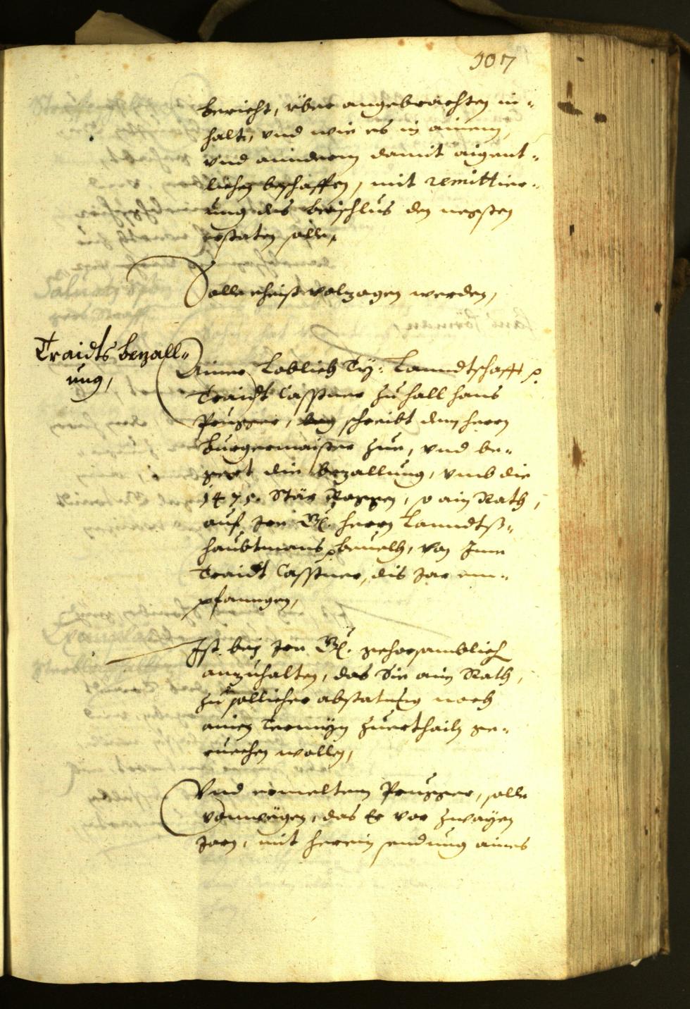 Stadtarchiv Bozen - BOhisto Ratsprotokoll 1630 