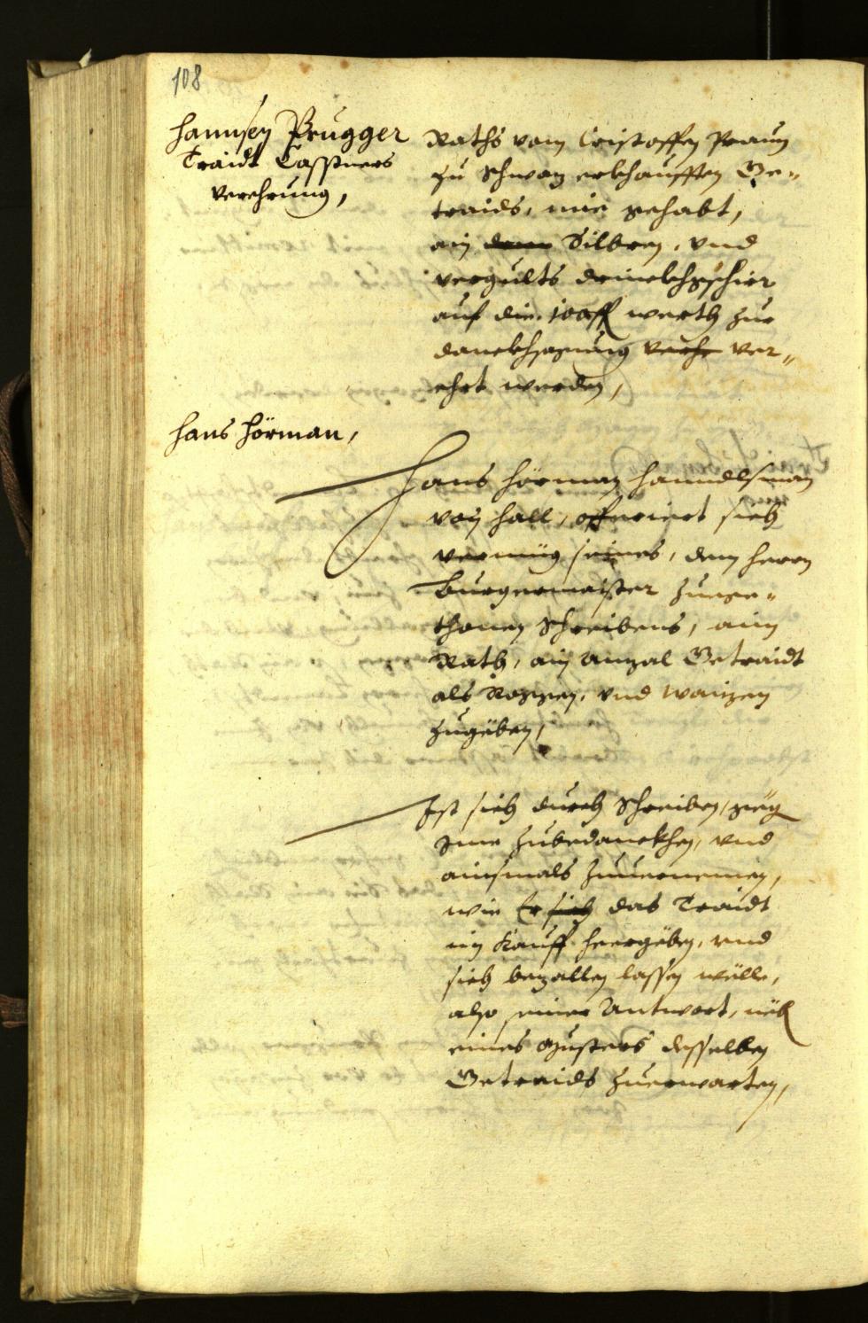 Civic Archives of Bozen-Bolzano - BOhisto Minutes of the council 1630 