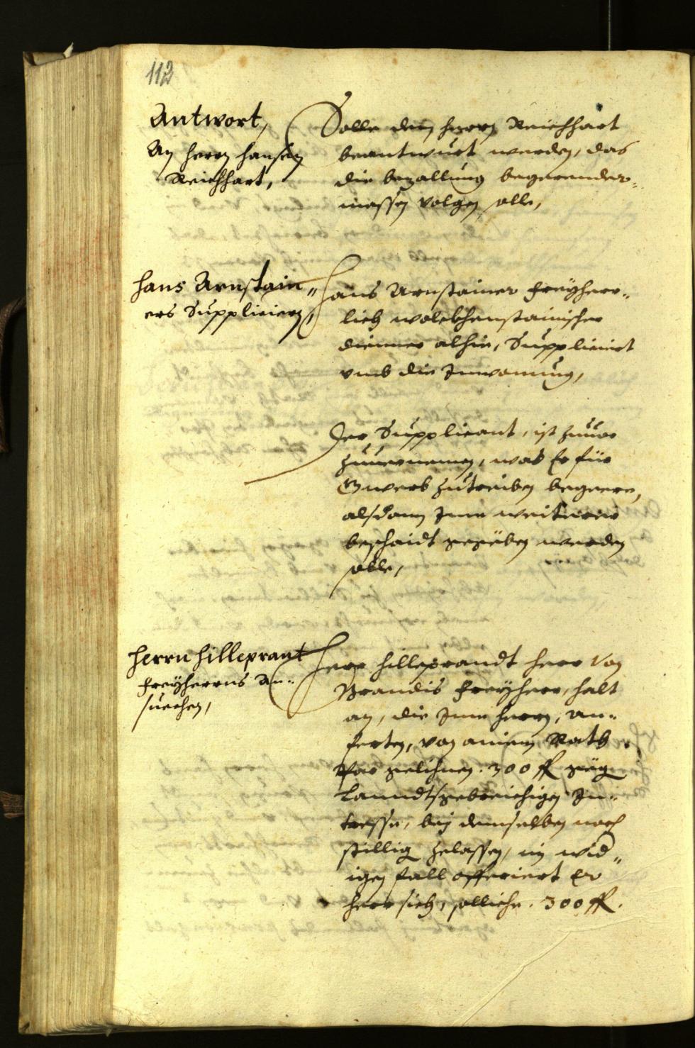 Civic Archives of Bozen-Bolzano - BOhisto Minutes of the council 1630 