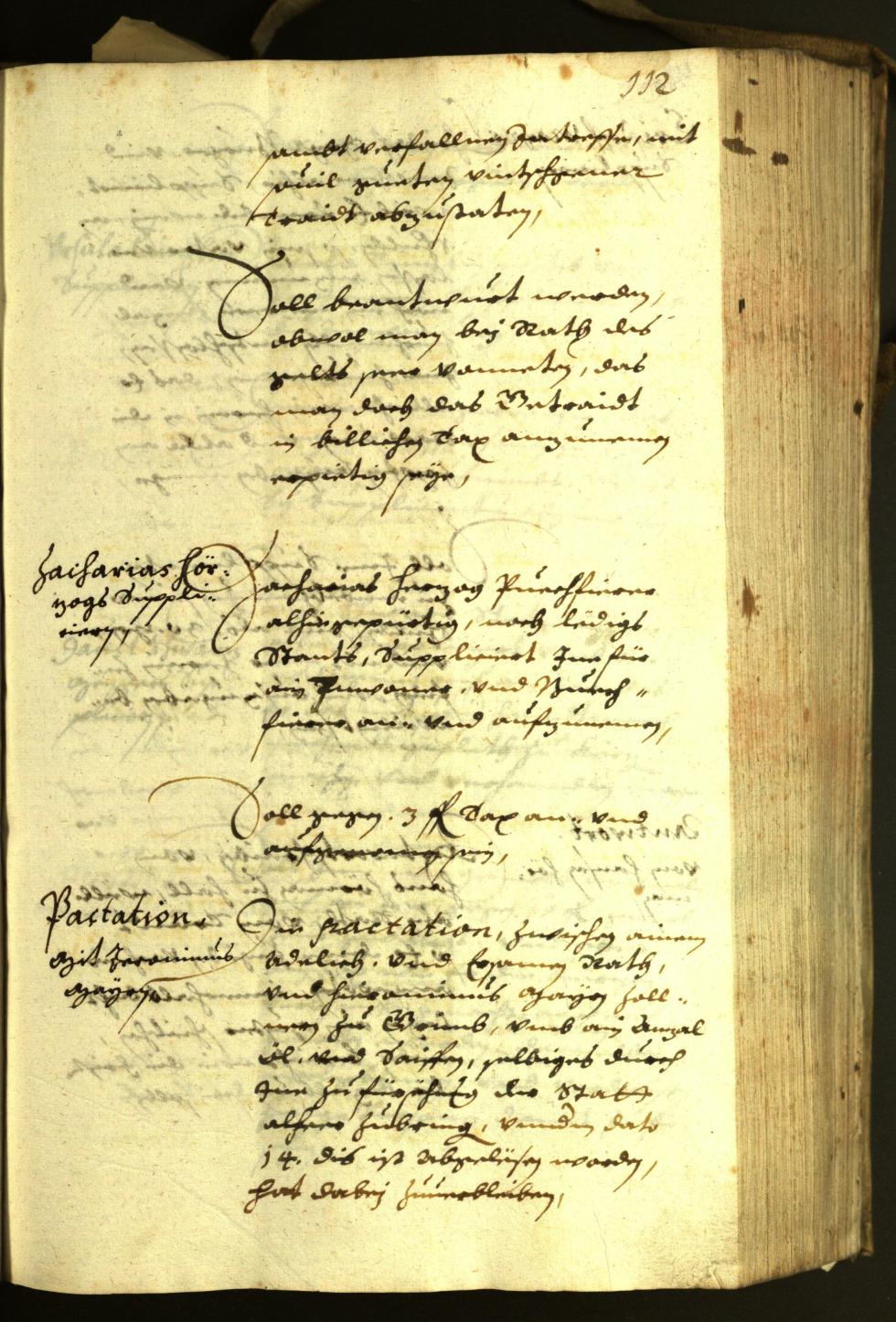 Civic Archives of Bozen-Bolzano - BOhisto Minutes of the council 1630 