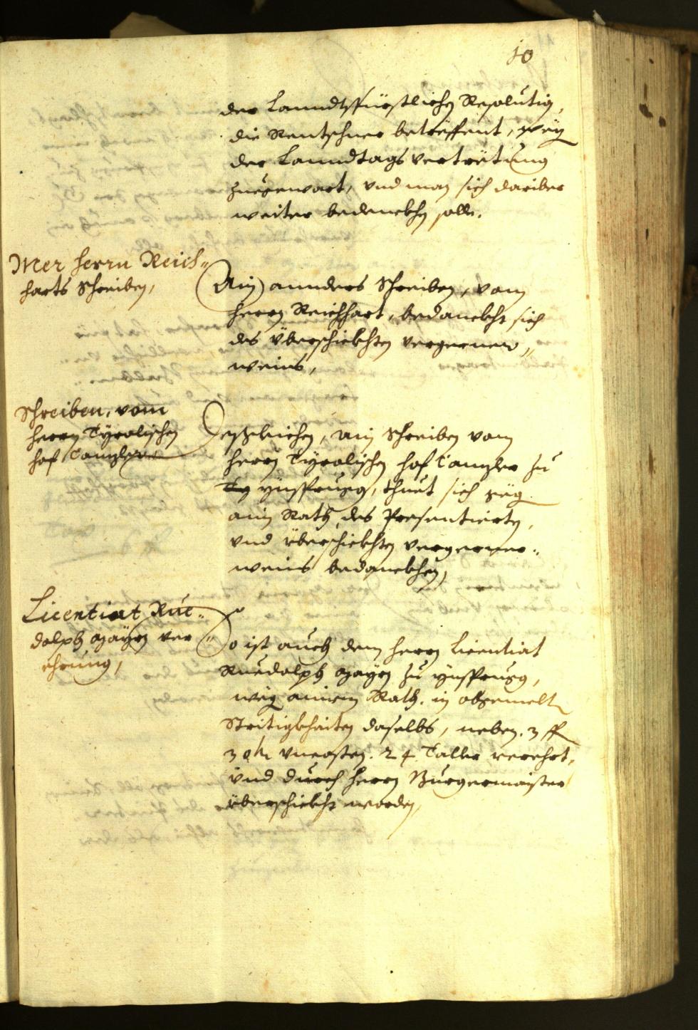 Civic Archives of Bozen-Bolzano - BOhisto Minutes of the council 1630 