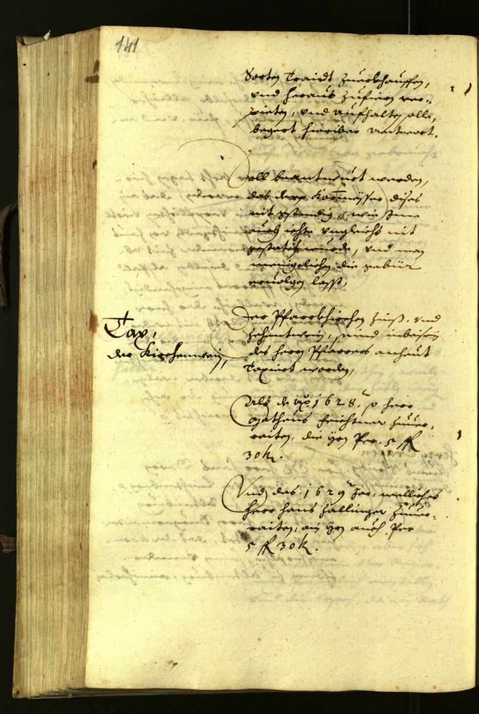 Civic Archives of Bozen-Bolzano - BOhisto Minutes of the council 1630 