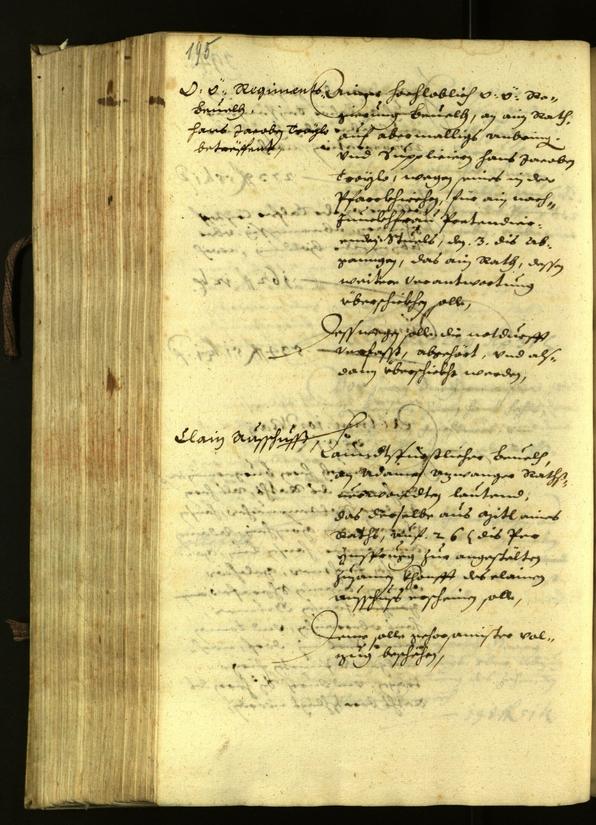 Stadtarchiv Bozen - BOhisto Ratsprotokoll 1631 