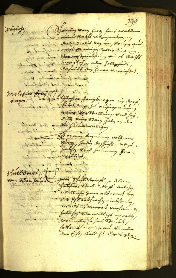 Civic Archives of Bozen-Bolzano - BOhisto Minutes of the council 1631 