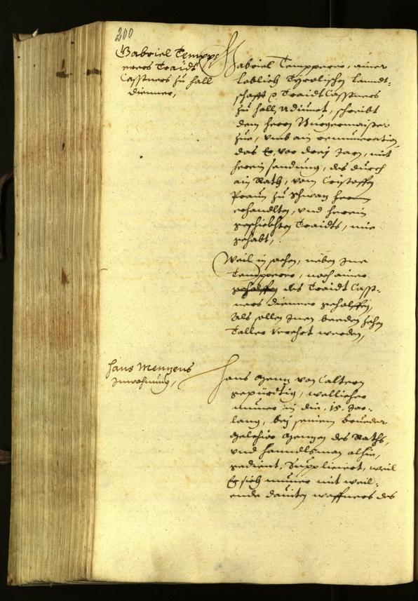 Civic Archives of Bozen-Bolzano - BOhisto Minutes of the council 1631 