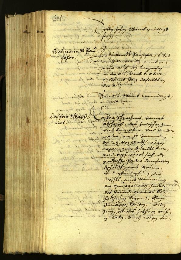 Civic Archives of Bozen-Bolzano - BOhisto Minutes of the council 1631 