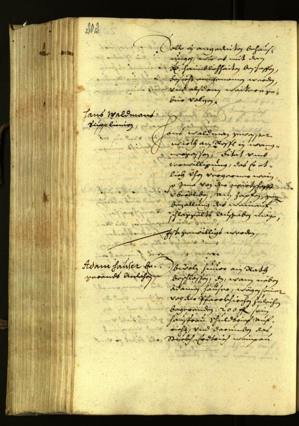 Civic Archives of Bozen-Bolzano - BOhisto Minutes of the council 1631 