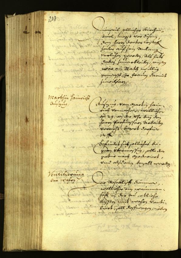 Civic Archives of Bozen-Bolzano - BOhisto Minutes of the council 1631 