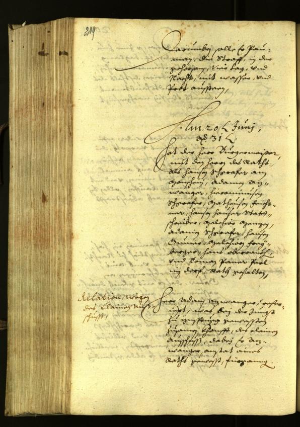 Civic Archives of Bozen-Bolzano - BOhisto Minutes of the council 1631 