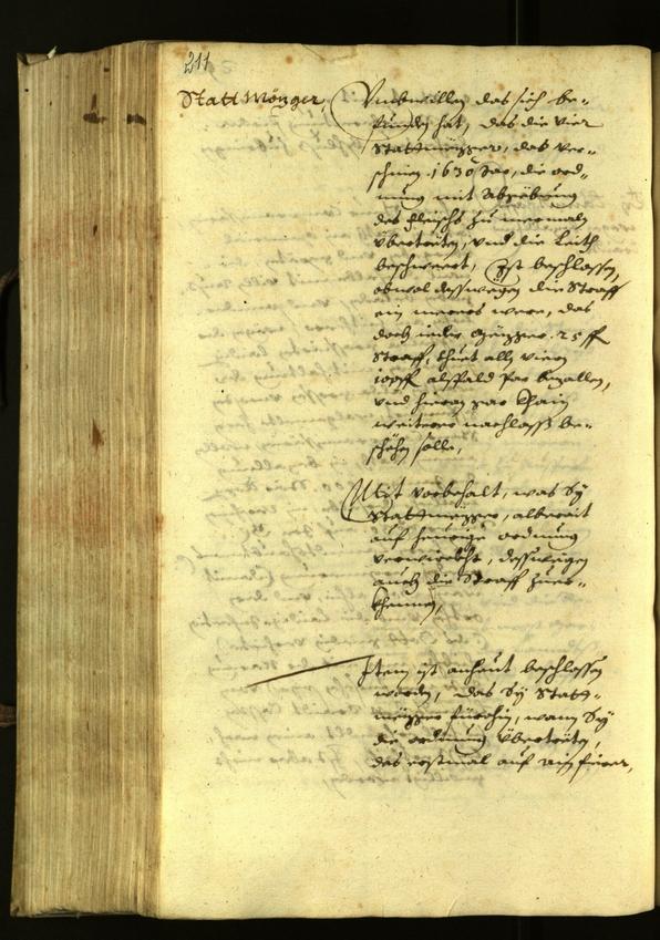 Civic Archives of Bozen-Bolzano - BOhisto Minutes of the council 1631 