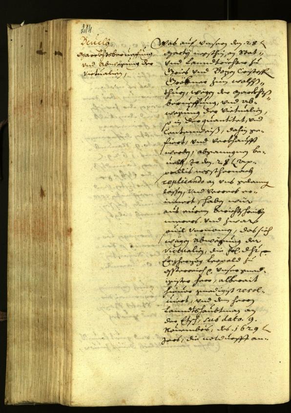 Archivio Storico della Città di Bolzano - BOhisto protocollo consiliare 1631 