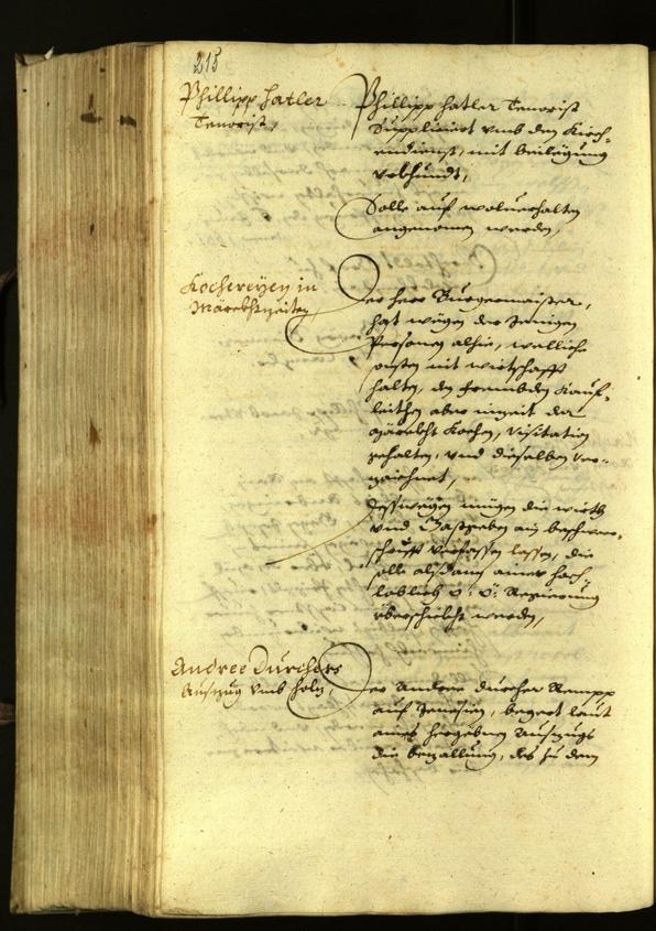 Civic Archives of Bozen-Bolzano - BOhisto Minutes of the council 1631 