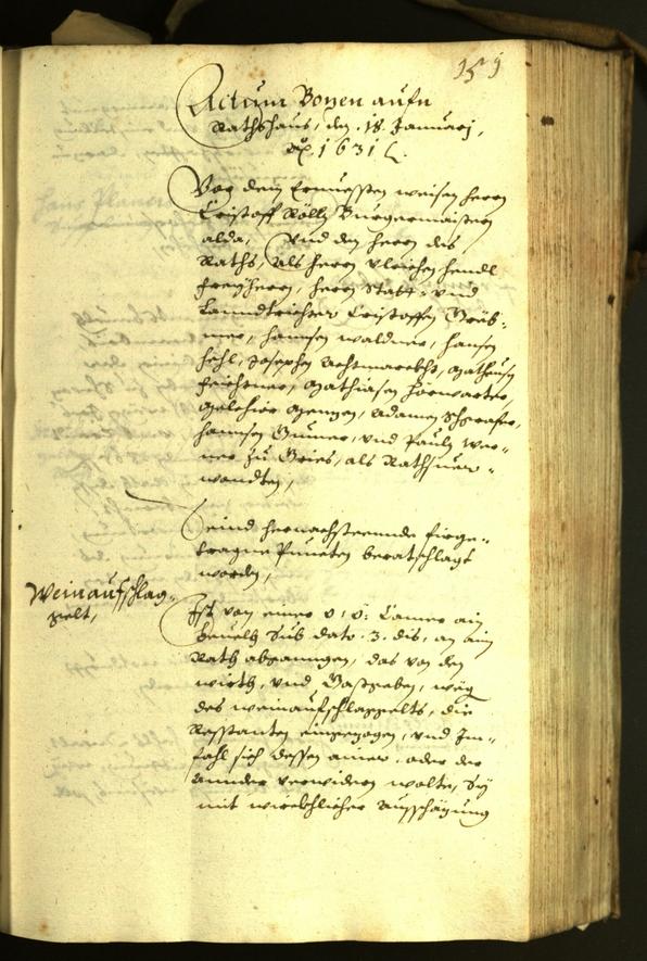 Civic Archives of Bozen-Bolzano - BOhisto Minutes of the council 1631 