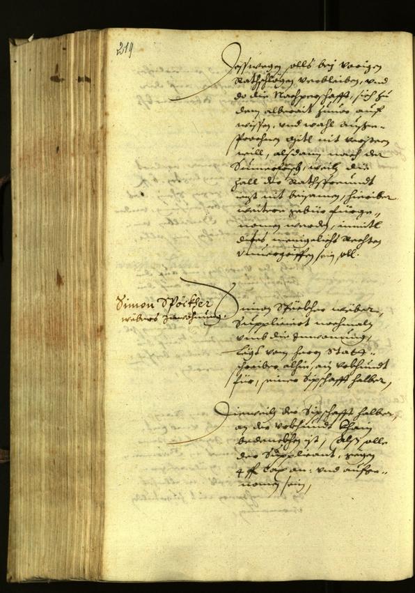 Civic Archives of Bozen-Bolzano - BOhisto Minutes of the council 1631 