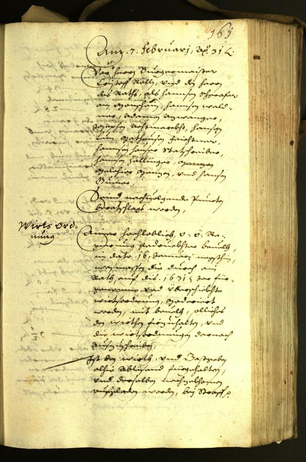 Civic Archives of Bozen-Bolzano - BOhisto Minutes of the council 1631 