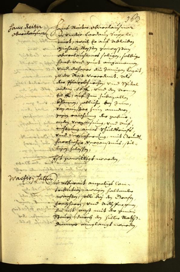 Civic Archives of Bozen-Bolzano - BOhisto Minutes of the council 1631 