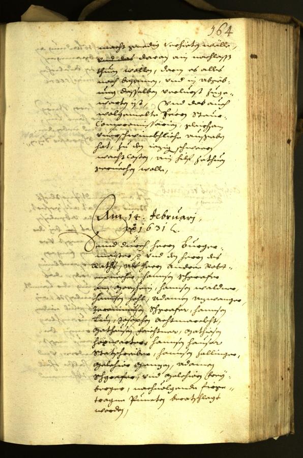 Stadtarchiv Bozen - BOhisto Ratsprotokoll 1631 