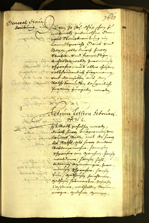 Civic Archives of Bozen-Bolzano - BOhisto Minutes of the council 1631 