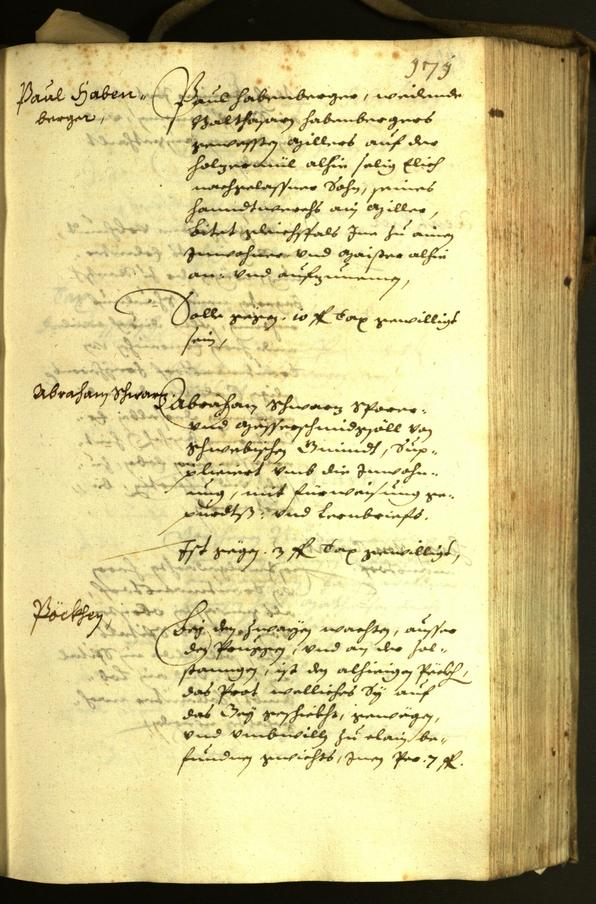 Civic Archives of Bozen-Bolzano - BOhisto Minutes of the council 1631 