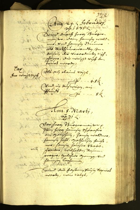 Civic Archives of Bozen-Bolzano - BOhisto Minutes of the council 1631 