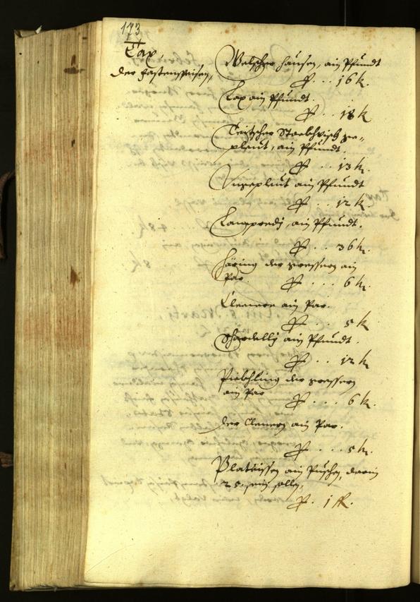 Archivio Storico della Città di Bolzano - BOhisto protocollo consiliare 1631 