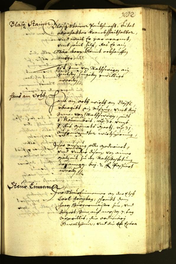 Civic Archives of Bozen-Bolzano - BOhisto Minutes of the council 1631 