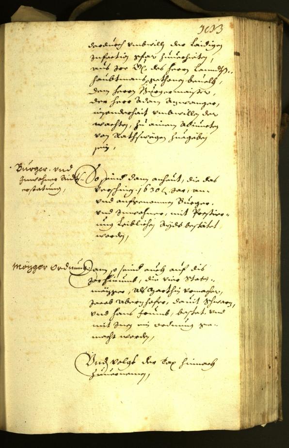 Civic Archives of Bozen-Bolzano - BOhisto Minutes of the council 1631 