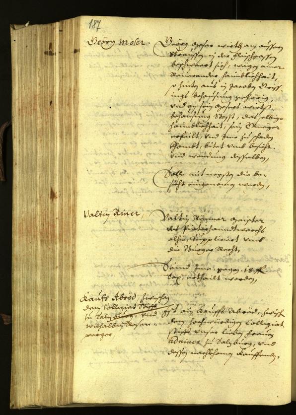 Archivio Storico della Città di Bolzano - BOhisto protocollo consiliare 1631 