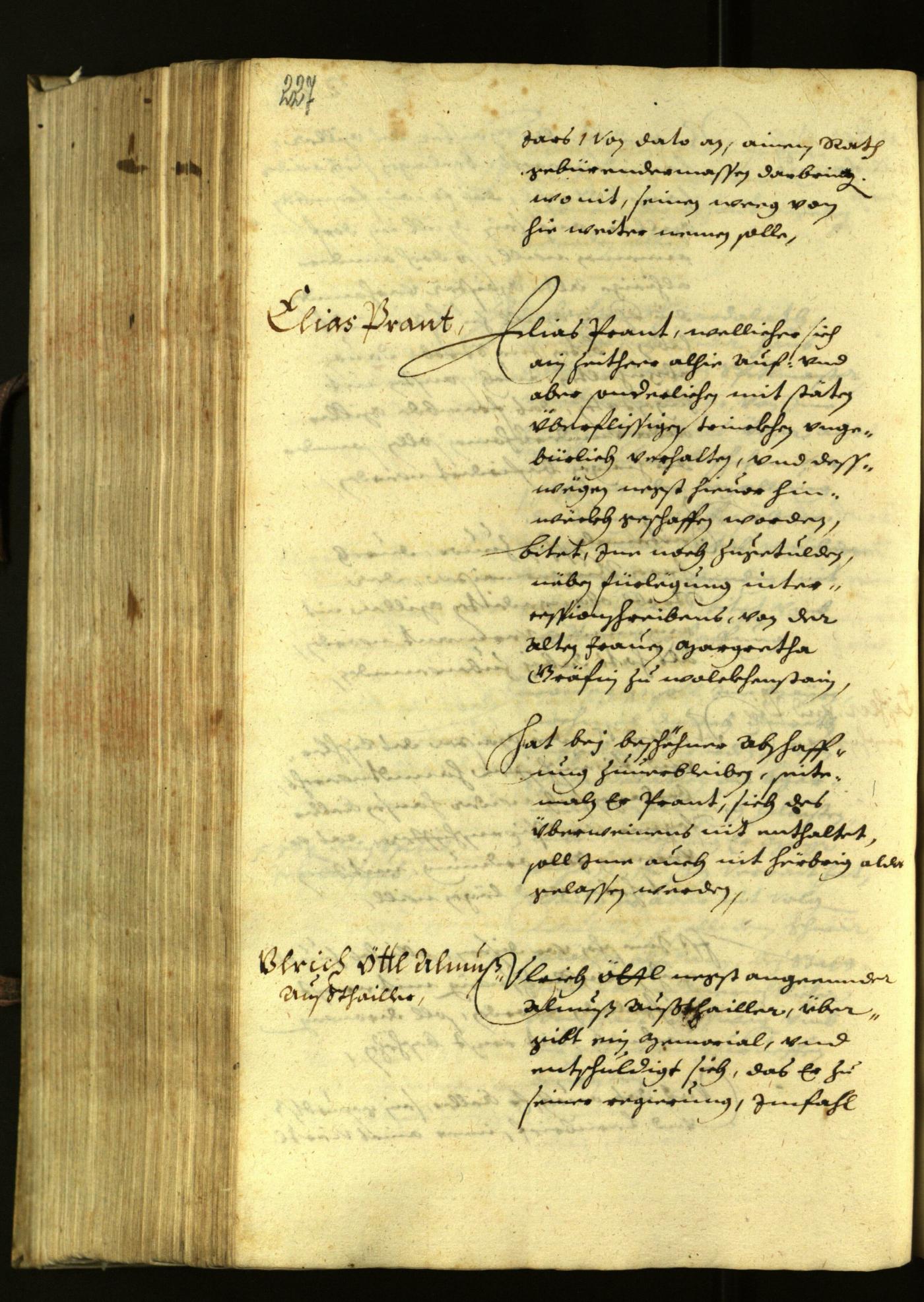 Stadtarchiv Bozen - BOhisto Ratsprotokoll 1631 