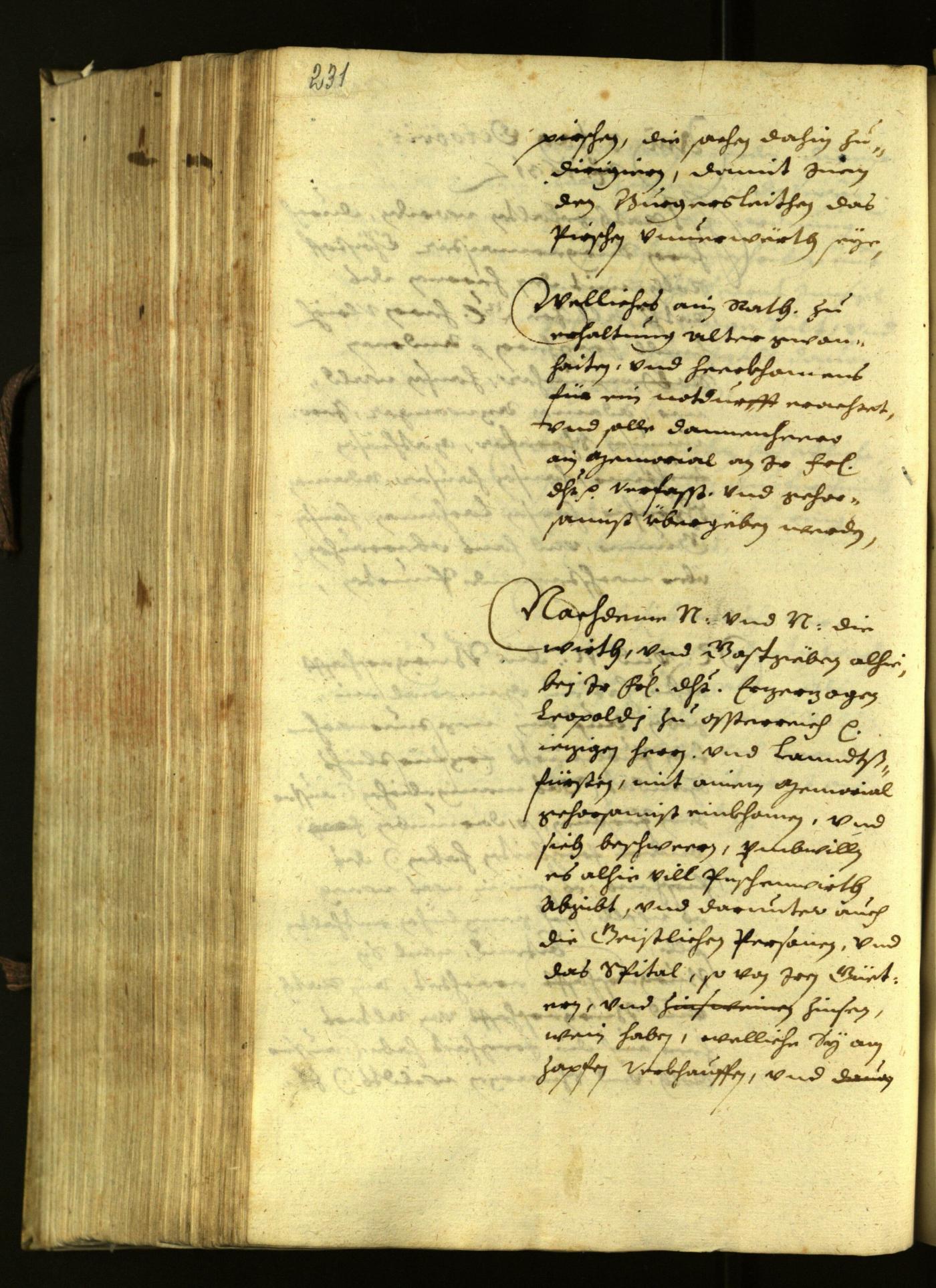 Civic Archives of Bozen-Bolzano - BOhisto Minutes of the council 1631 