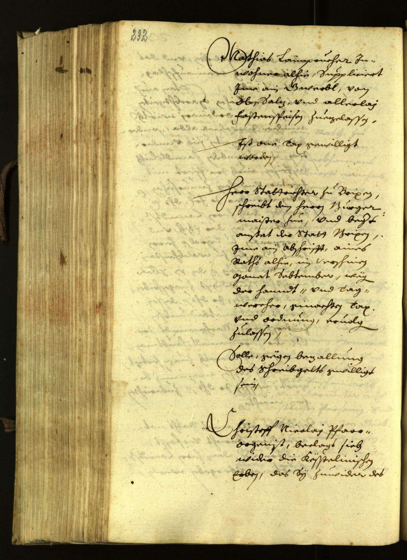 Civic Archives of Bozen-Bolzano - BOhisto Minutes of the council 1631 