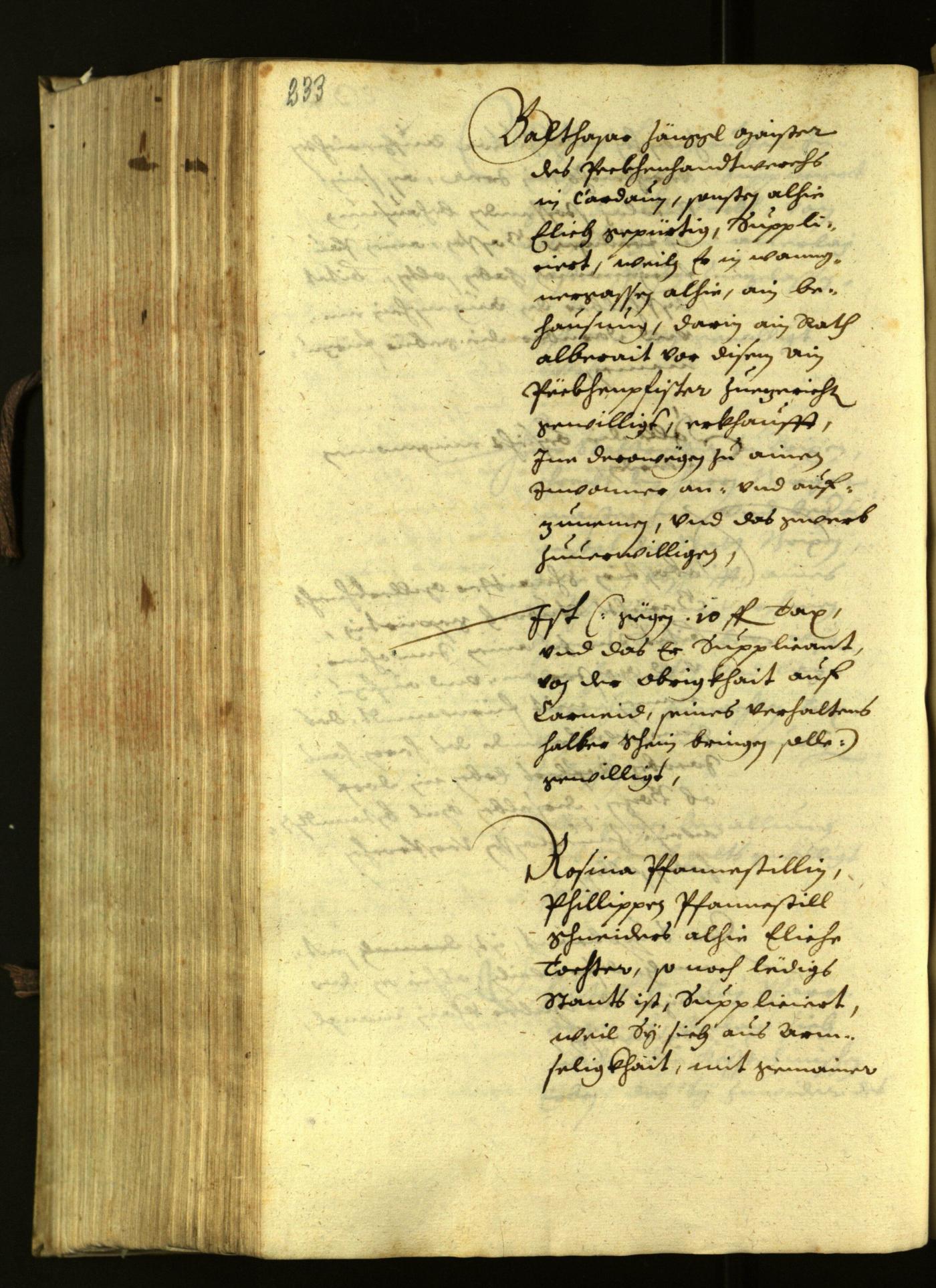 Civic Archives of Bozen-Bolzano - BOhisto Minutes of the council 1631 