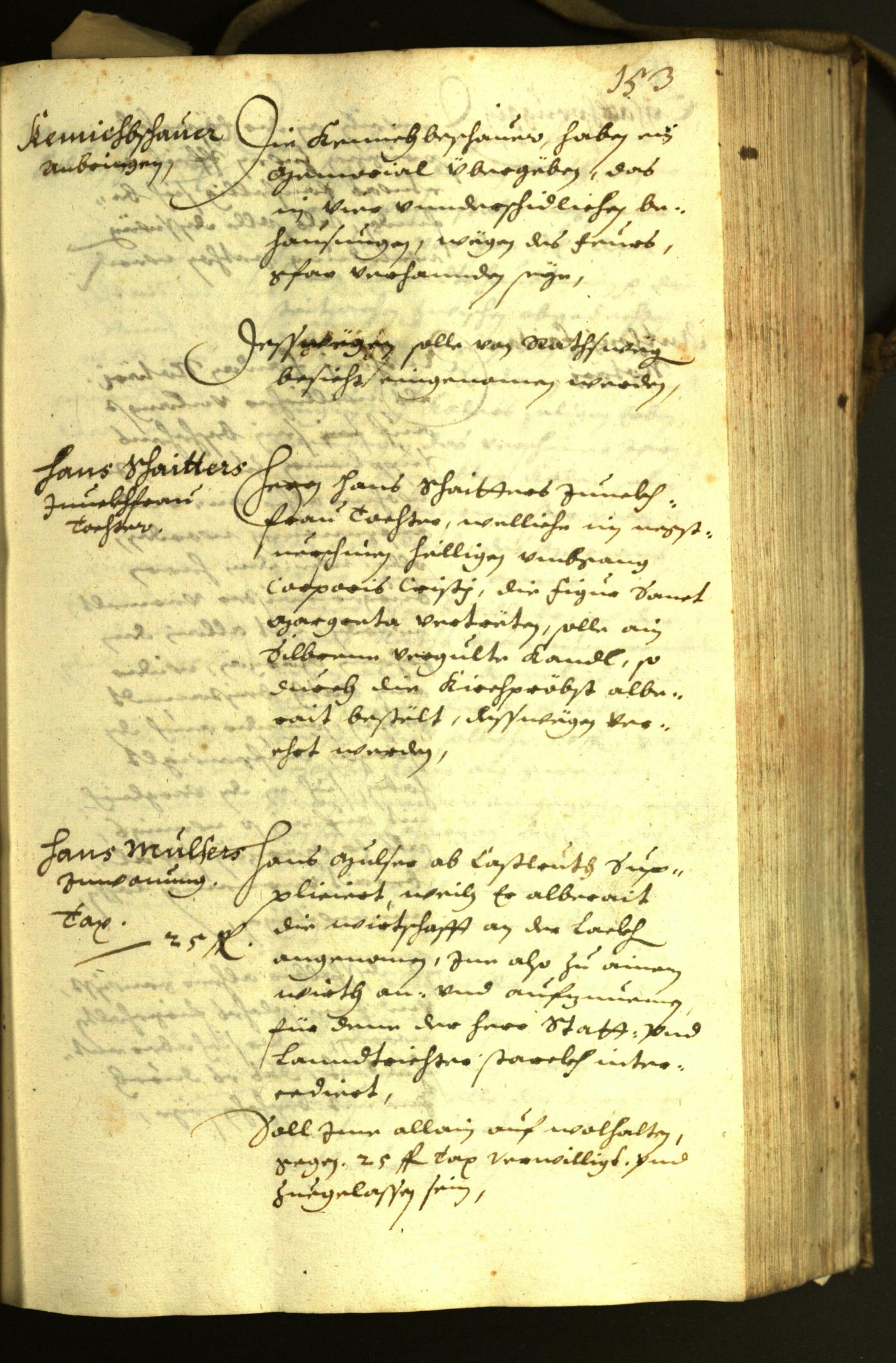 Civic Archives of Bozen-Bolzano - BOhisto Minutes of the council 1631 