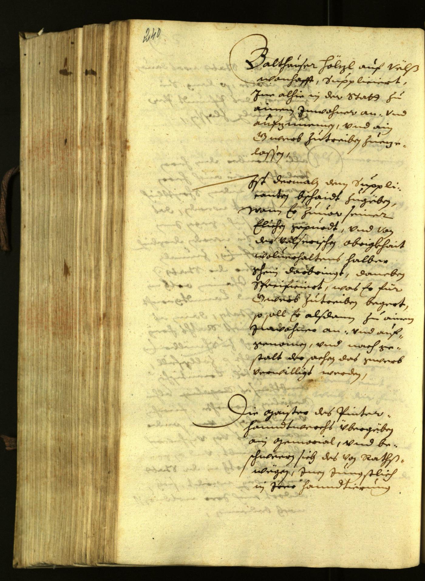 Civic Archives of Bozen-Bolzano - BOhisto Minutes of the council 1631 