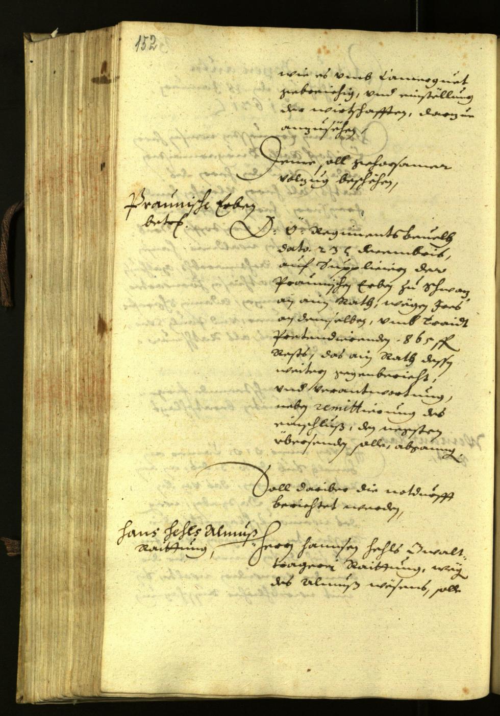 Civic Archives of Bozen-Bolzano - BOhisto Minutes of the council 1631 