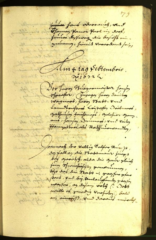 Civic Archives of Bozen-Bolzano - BOhisto Minutes of the council 1632 