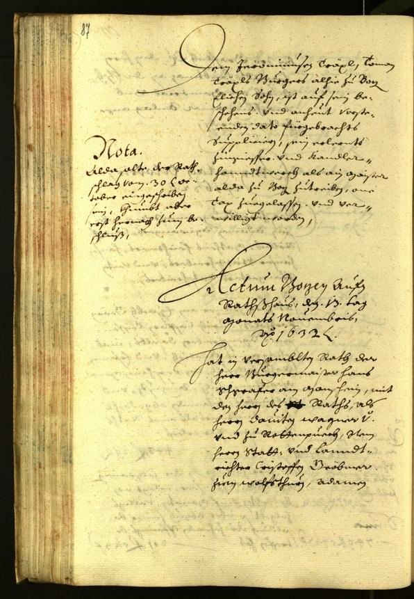 Civic Archives of Bozen-Bolzano - BOhisto Minutes of the council 1632 