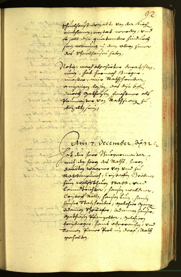 Archivio Storico della Città di Bolzano - BOhisto protocollo consiliare 1632 