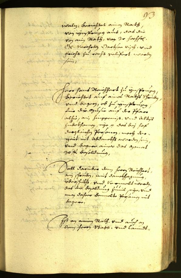 Civic Archives of Bozen-Bolzano - BOhisto Minutes of the council 1632 