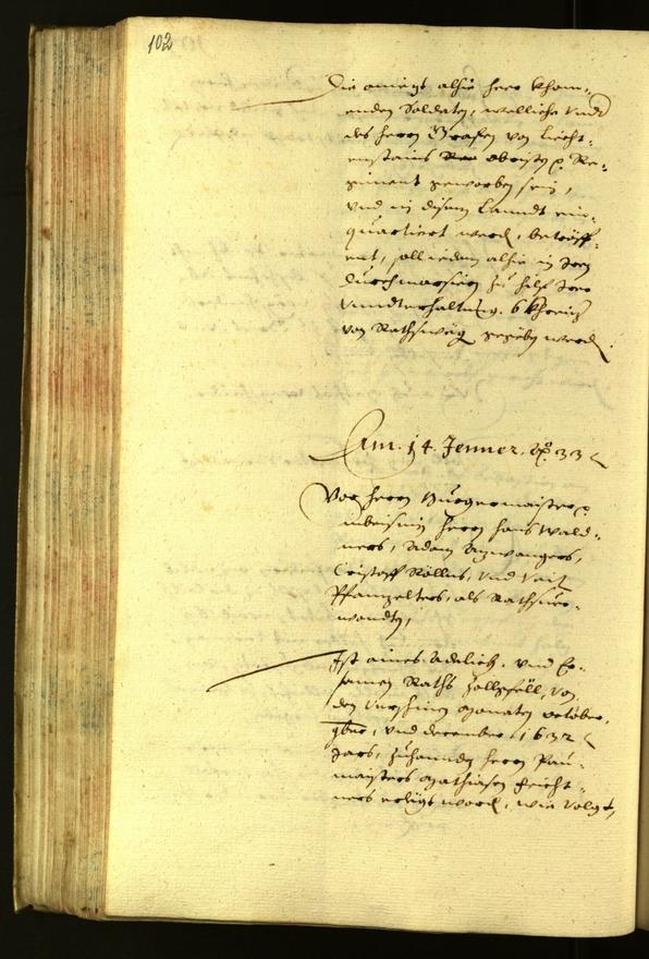 Civic Archives of Bozen-Bolzano - BOhisto Minutes of the council 1632 