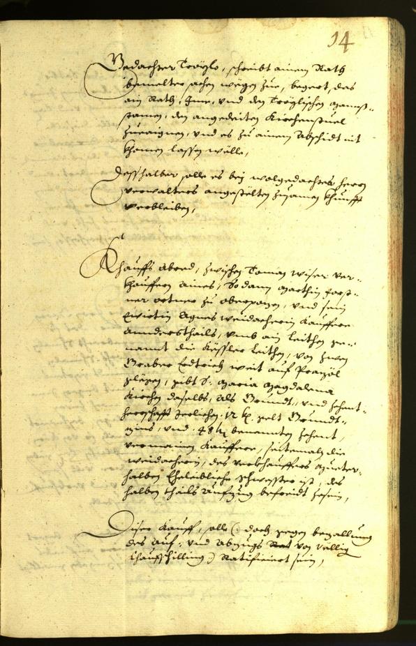 Civic Archives of Bozen-Bolzano - BOhisto Minutes of the council 1632 