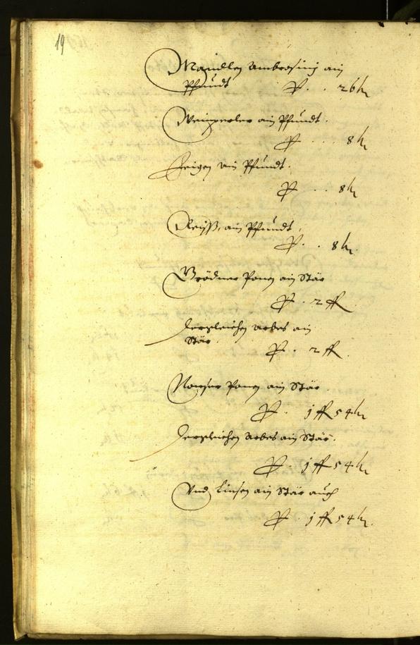 Stadtarchiv Bozen - BOhisto Ratsprotokoll 1632 