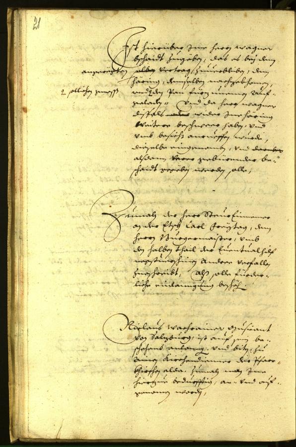 Civic Archives of Bozen-Bolzano - BOhisto Minutes of the council 1632 